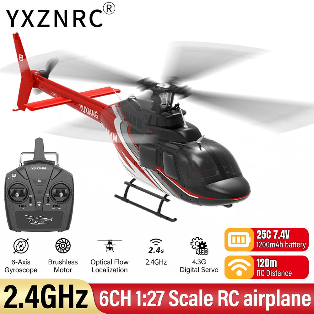 Rc Helicopter Large - YU XIANG Aeromodello RC 2.4G 6CH